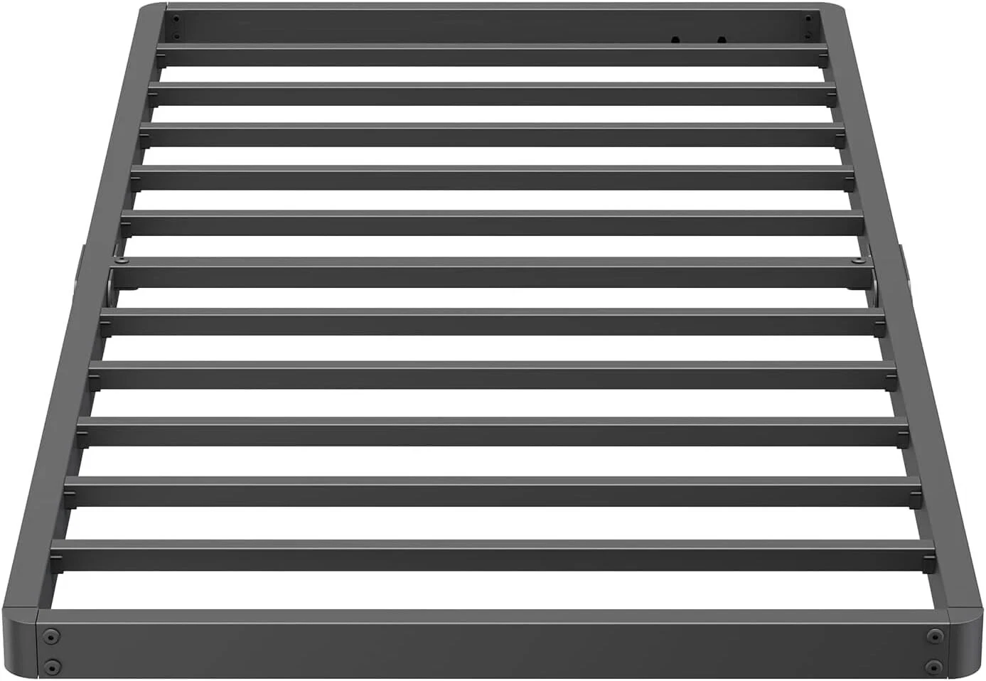 Twin Bunkie-Board, 2" Low Box-Spring, Steel Slats,